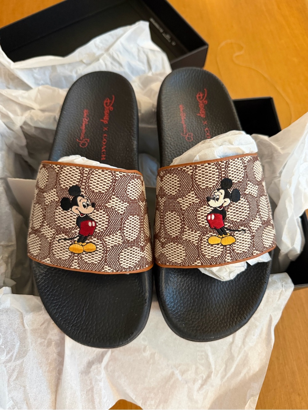 COACH x DISNEY Slides - Picture 2 of 7